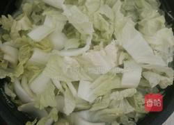 白菜莲藕五花肉炖豆腐的做法图解3