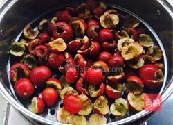 粒粒果肉山楂糕的做法图解3
