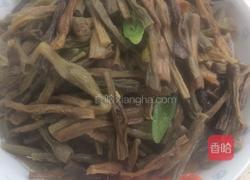 清炒豆角干的做法图解5