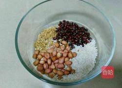 红豆花生燕麦粥的做法图解1