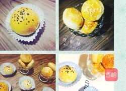 蛋黄酥+肉松饼的做法图解16