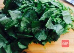 老醋菠菜木耳花生米的做法图解4
