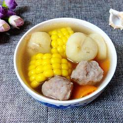 马蹄玉米汤的做法[图]