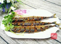 干煎秋刀鱼的做法图解13