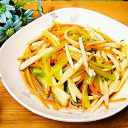 杏鲍菇三丝的做法[图]