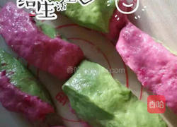 苋菜汁油条的做法图解4