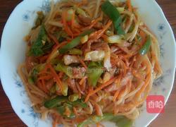 家常炒米粉的做法图解7