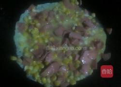 鸡蛋玉米炒培根的做法图解8