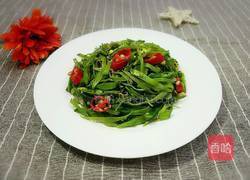 清炒扁豆的做法图解10