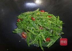 清炒扁豆的做法图解8