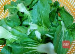 炒小白菜的做法图解1
