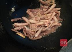 辣炒鱿鱼须的做法图解4