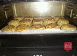 紫薯核桃豆沙馅月饼的做法图解15