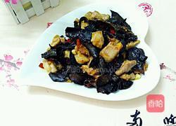 木耳炒肉片的做法图解10