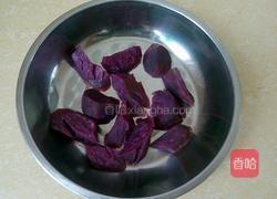 牛奶燕麦紫薯羹的做法图解3