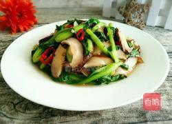 小青菜炒香菇的做法图解11