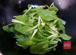 小青菜炒香菇的做法图解9
