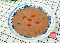 红豆核桃小米粥的做法图解11