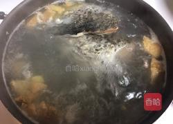 三文鱼头豆腐汤的做法图解4