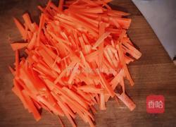 清炒胡萝卜丝的做法图解2