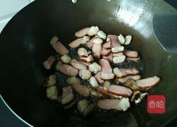 腊肉炒茭白的做法图解6