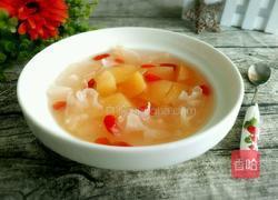 银耳枸杞苹果汤的做法图解9