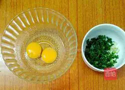 How to make chopped green onion cake 1