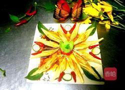 花开富贵(红油腐竹)的做法图解12