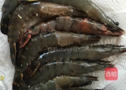 烤箱盐焗九节虾的做法图解5