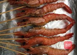 烤箱盐焗九节虾的做法图解10