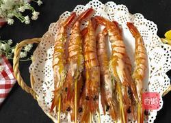 烤箱盐焗九节虾的做法图解11