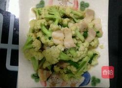 五花肉炒野菜花的做法图解6
