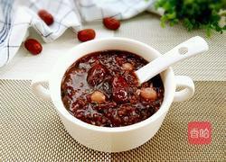 黑米糯米圆红枣粥的做法图解10