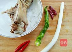 葱烧羊脸的做法图解1