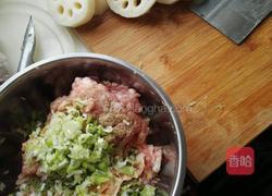 炸藕盒的做法图解3