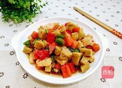 双椒面筋鸡丁的做法图解17