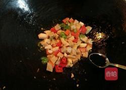 双椒面筋鸡丁的做法图解13