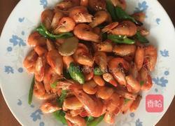 青椒炒河虾的做法图解6