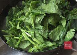 菠菜炒鸡蛋的做法图解6