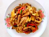香菇瘦肉炒河粉的做法[图]