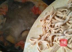 手擀豆面条的做法图解14