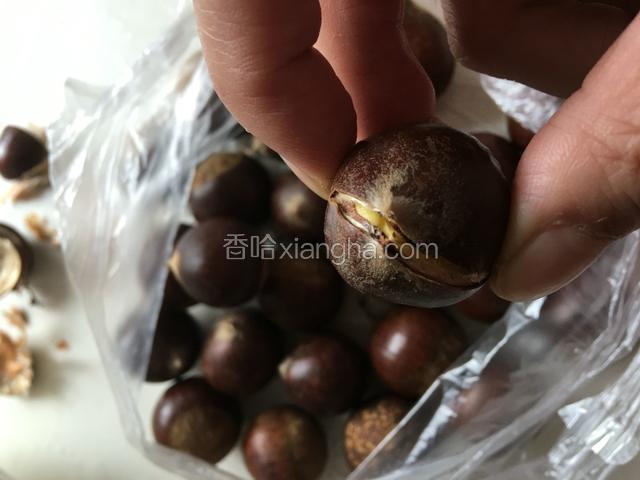 如图，皮薄