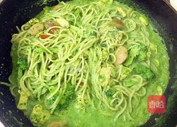 菠菜奶汁意面的做法图解11