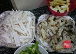 腊味杏鲍菇的做法图解2