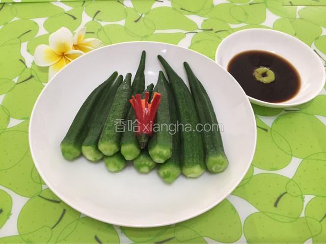 再取出来蘸芥末食用，口感更佳
