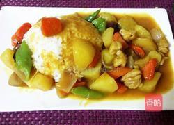 咖喱鸡盖浇饭的做法图解21