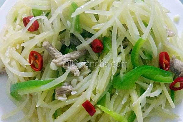 青椒土豆丝