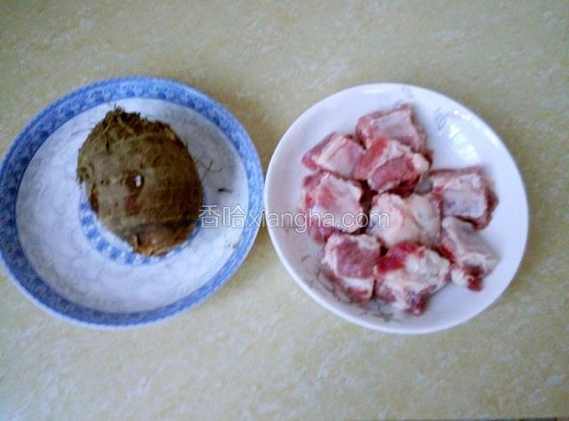 准备食材。