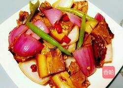 洋葱拌烧肉的做法图解4