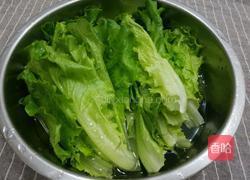 白灼生菜的做法图解1